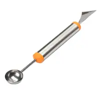Stainless Steel Melon Baller and Fruit Carving Tools