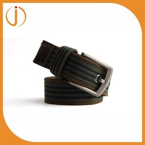 Hombres Decorativo Diseñador de la Marca de La Venta Caliente Trenzada Durable correa <span class=keywords><strong>del</strong></span> Cinturón de Tela de Algodón - Product Image 5