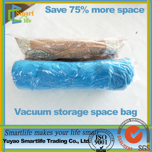 Para las maletas viaje mano roll up ziplock plástico oem <span class=keywords><strong>ropa</strong></span> portable ahorro de espacio del vacío bolso comprimido - Product Image 3