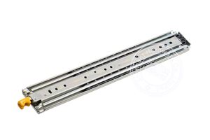 Glissières de <span class=keywords><strong>tiroir</strong></span> robustes Glissières de <span class=keywords><strong>tiroir</strong></span> à extension complète avec serrure <span class=keywords><strong>Roulement</strong></span> à billes à 3 sections Glissières de <span class=keywords><strong>tiroir</strong></span> à montage latéral de 12 ~ 58in - Product Image 2