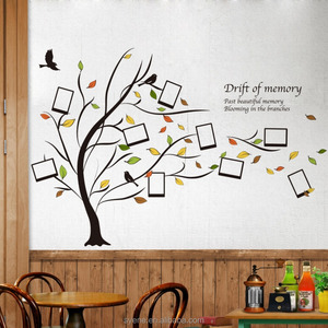 Nuovo caldo FAI <span class=keywords><strong>DA</strong></span> TE rimovibile photo frame family tree pvc della decorazione della casa autoadesivo della parete della decalcomania di citazione della deriva di memoria passato bella di memoria di arte - Product Image 1