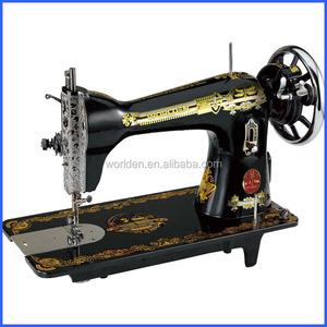JA-1-1 Típico De La Máquina de Coser Domésticas Japón Hizo Etiqueta camiseta de La Máquina de Coser - Product Image 1