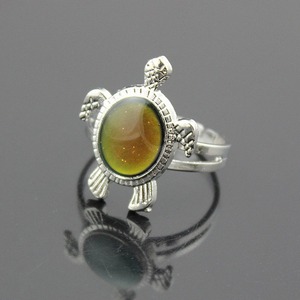 <span class=keywords><strong>Anillo</strong></span> con forma <span class=keywords><strong>de</strong></span> <span class=keywords><strong>tortuga</strong></span> que cambia <span class=keywords><strong>de</strong></span> Color, MZ-07, venta al por mayor - Product Image 4