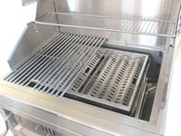 Vente en gros Grill professionnel pour cuisine extérieure Grill en acier inoxydable charbon de bois intégré