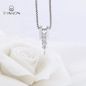 Bridal Singolo <span class=keywords><strong>Collana</strong></span> di <span class=keywords><strong>Perle</strong></span> <span class=keywords><strong>Collana</strong></span> di <span class=keywords><strong>Perle</strong></span> Da Sposa Argento D'acqua dolce della Perla Della <span class=keywords><strong>Collana</strong></span> Del Pendente - Product Image 4