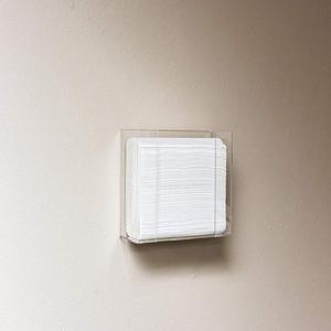 Porta Fazzoletti da Parete in Cristallo a Prezzo all'Ingrosso, Dispenser di Asciugamani di Carta in Plastica, Porta Tovaglioli in Acrilico per Ristoranti - Product Image 5