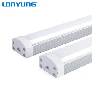 Lonyung kapalı 120cm 4Ft 4Ft 6ft 3500k Led avize lineer ışıklar Linkable Led Batten ışıkları fikstür