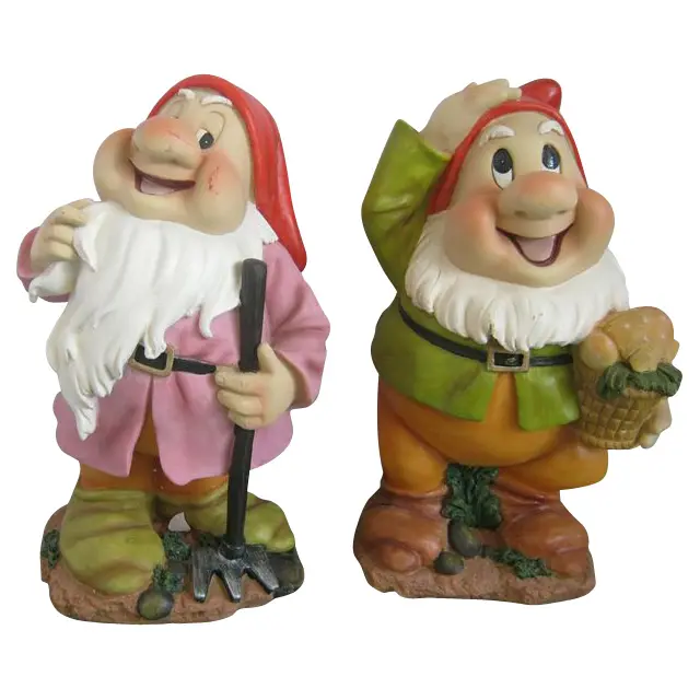Gnomes 2" Mini Dwarf Cute! German Imports 
