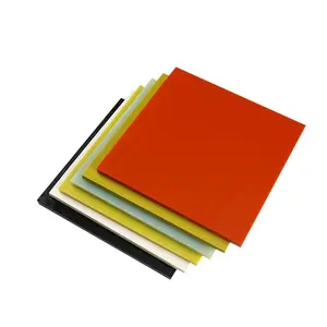 Các Yếu Tố Cách Nhiệt Chất Lượng Cao Màu Cam Đen Pertinax Bakelite Sheets Các Bộ Phận Chế Biến Cho Máy Biến Áp