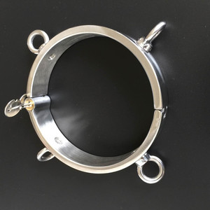 Di alta qualità in acciaio inox vincoli collare schiavo feticcio <span class=keywords><strong>bdsm</strong></span> bondage collo metallo sesso collari adulti - Product Image 2