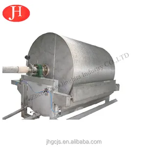 Amidon de manioc filtre à vide rotatif machine de déshydratation/machine de séchage sous vide