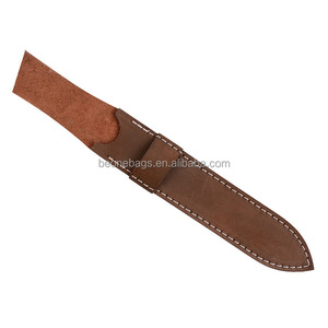 Chasse pêche Camping cuir couteau gaine à la main porte-couteau avec boucle de ceinture poche Chef fruits couteau coquille pour Camping - Product Image 4