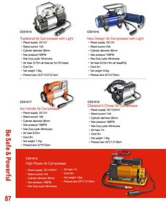 <span class=keywords><strong>Mini</strong></span> Inflador de Aire Digital de <span class=keywords><strong>12v</strong></span>, Compresores de Neumáticos Portátiles - Product Image 6