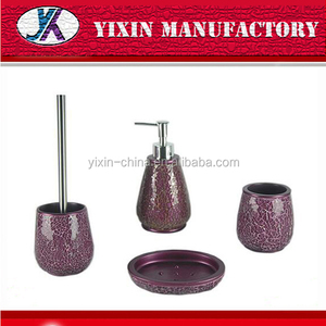 <span class=keywords><strong>Set</strong></span> di <span class=keywords><strong>Accessori</strong></span> per <span class=keywords><strong>Bagno</strong></span> in Vetro <span class=keywords><strong>Blu</strong></span> Mosaico, 2 Pezzi: Dispenser di Sapone e TBH - Product Image 6