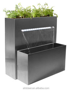 Maceta <span class=keywords><strong>de</strong></span> acero Corten, macetas <span class=keywords><strong>grandes</strong></span> <span class=keywords><strong>de</strong></span> metal para exteriores - Product Image 6