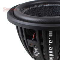 Subwoofer para Auto de 12 Pulgadas con Canasta Fundida a Presión, Doble Imán, Audio para Competencia SPL, Subwoofer para Auto