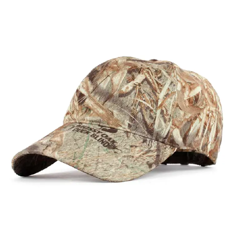 Camo ציד 5 פנל או 6 פנל מותאם אישית לוגו טקטי בייסבול כובע כובע