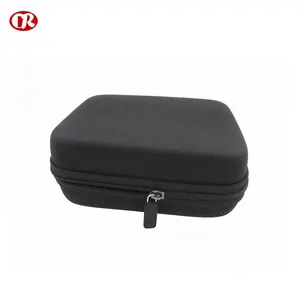 Storage Black Zipper Close Custom Eva Waterproof Storage Case With Mesh Pocket Inside