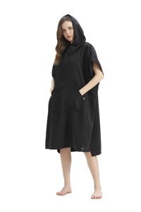 Strand Surf Poncho Ändern Handtuch Robe mit Kapuze für Surfen Schwimmen Bade Erwachsene Männer Frauen