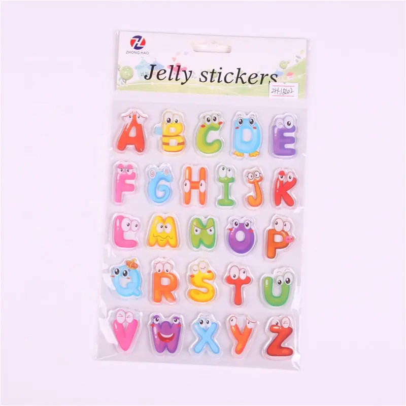 Custom DIY Jelly Window Decoration Gel Clings Sticker for Holiday style Christmas