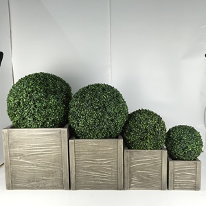 Ventes <span class=keywords><strong>d</strong></span>'usine, pots à fleurs carrés <span class=keywords><strong>de</strong></span> grande taille, <span class=keywords><strong>l</strong></span>égers, durables, <span class=keywords><strong>de</strong></span> haute qualité, résistants, pour la maison et le jardin - Product Image 6