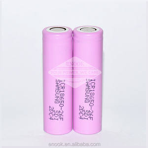 Ultipower 2600 mAh 18650 batería recargable samsung 26F ICR <span class=keywords><strong>3</strong></span>.7 V batería de Li-ion - Product Image 1