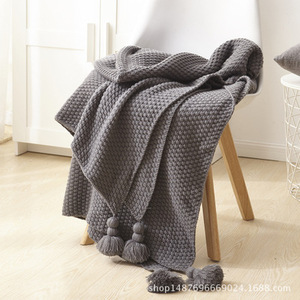<span class=keywords><strong>Couverture</strong></span> en tricot de <span class=keywords><strong>laine</strong></span> épaisse en coton pour l'hiver, <span class=keywords><strong>couverture</strong></span> de sieste, <span class=keywords><strong>couverture</strong></span> de télévision, vente en gros - Product Image 2
