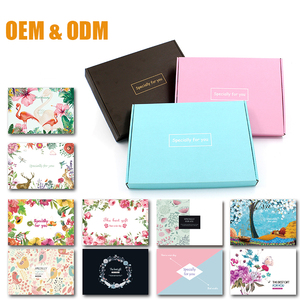 Tùy Chỉnh Logo Có Thể Gập Lại Sóng Nhỏ Carton Quần Áo Quà Tặng Mailer Hộp Các Tông Đóng Gói Hộp Để Vận Chuyển - Product Image 3