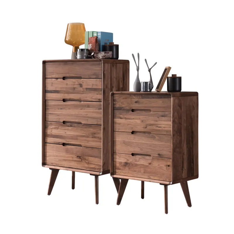 الخشب الحديثة تصميم تخزين خزانة أدراج أثاث غرفة نوم دلو خزائن من مواصفات مختلفة