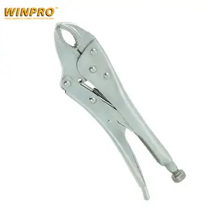 High quality 10'' Vise Grip Curved Jaw Locking Pliers with wire cutter