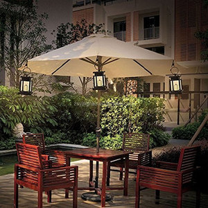Lanterna da <span class=keywords><strong>Giardino</strong></span> a LED ad Energia Solare con Funzione di Accensione Automatica e Ricarica, Certificazione IP65 - Product Image 6