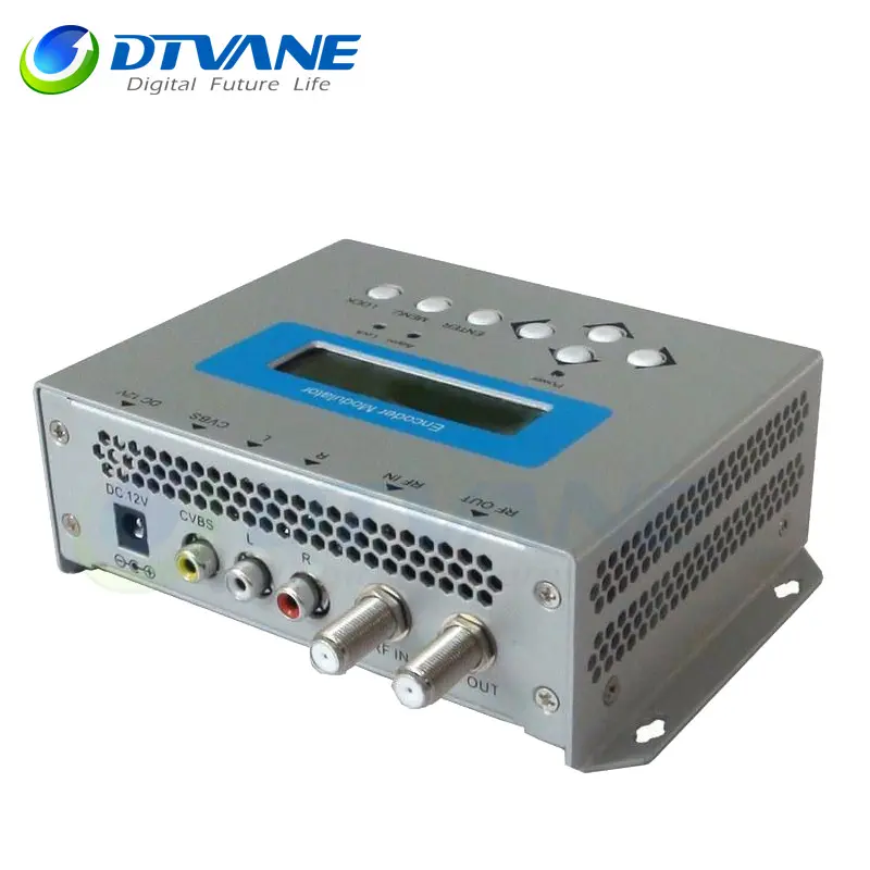 ミニCVBSからデジタルRF変調器 (DVB-T/C ISDB-T ATSC DTMB)