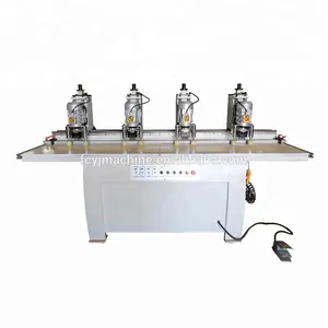 four spindle hinge heads woodworking hinge boring machine with CE Certificate