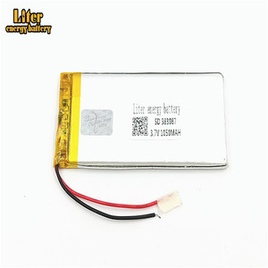 Ultra Thin LiPo battery 3,7 V 1050 mAh lithium polymer battery 383087 for wearable devices - Product Image 2