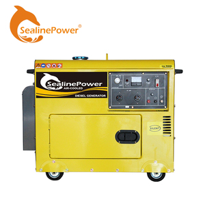 5.5KVA 電動始動式 静音ディーゼル発電機（SE188Fディーゼルエンジン搭載） - Product Image 2
