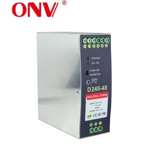 240 w 48 v תעשייתי מתג אספקת חשמל POE מתג