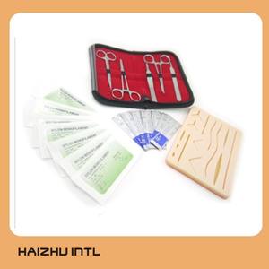Kit de sutura de entrenamiento quirúrgico con estuche de cuero grande, juego de kit de práctica de sutura - Product Image 3