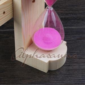 <span class=keywords><strong>Sablier</strong></span> modèle populaire OEM/<span class=keywords><strong>sablier</strong></span> 15 minutes de matériau <span class=keywords><strong>en</strong></span> bois de pin à bas prix - Product Image 4