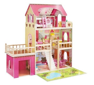 <span class=keywords><strong>Kit</strong></span> de meubles miniatures <span class=keywords><strong>en</strong></span> bois pour grande <span class=keywords><strong>maison</strong></span> de poupée <span class=keywords><strong>en</strong></span> bois jouet éducatif avec accessoires <span class=keywords><strong>en</strong></span> plastique - Product Image 2
