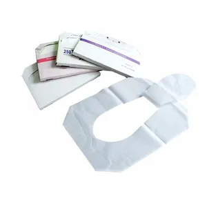 Eco-Friendly 1/2 Fold Disposable Paper Toilet Seat Covers