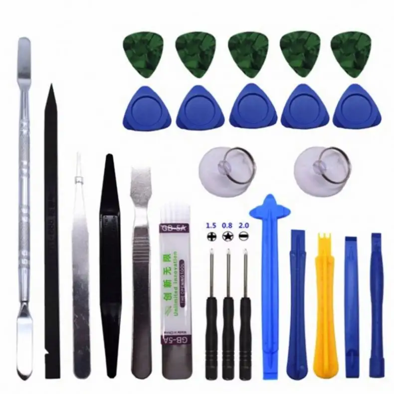 New 26 in 1 Mobile Phone Repair Tools Kit Spudger Pry Opening Tool Screwdriver Set for Cell Phone Hand Tools