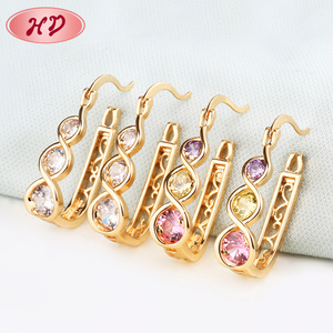 Citrine Kristal Afgan <span class=keywords><strong>Kuchi</strong></span> Kadınlar Döngü Bildirimi Küpe - Product Image 5