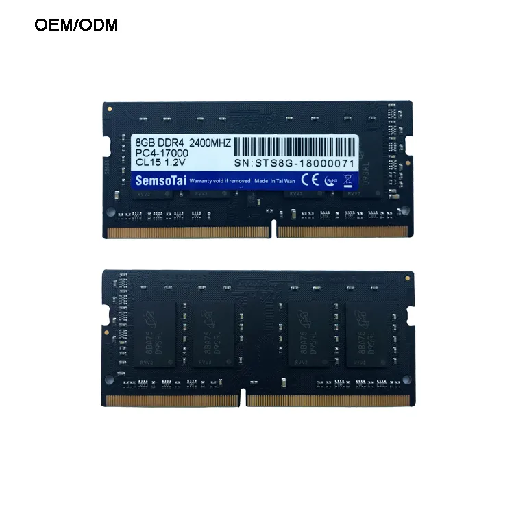 Üretici fabrika fiyat DDR4 DRAM 2400 MHz C16 PC4-19200 bellek seti-Siyah CMK8GX4M1A2400C16 ram bellek Modülü