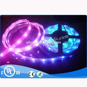 WS2811 DC5V digital Led strip luzes 5050 luzes digitais cada Led programável cores mágicas vídeo iluminação LED RGBW LED Strip