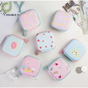 In stock new coin purse lady mini cute fruit coin bag headset bag for wholesale