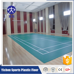 Alfombra <span class=keywords><strong>para</strong></span> pisos de vinilo Pvc cancha de badminton - Product Image 5