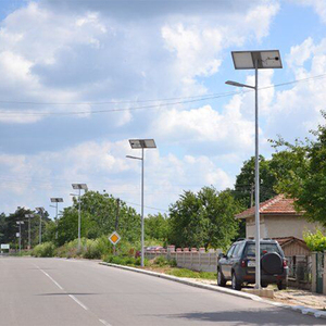 Jiangsu <span class=keywords><strong>luminaire</strong></span> 12V 30W a mené le réverbère d'énergie solaire avec lampadaire pas cher prix - Product Image 2