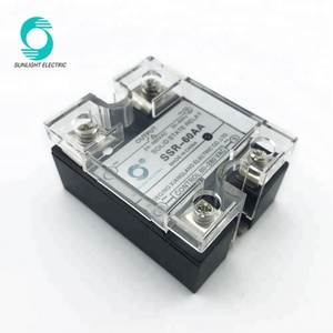 SSR DA 60A 80A 100A 120A 150A 200A 250A 300A 350A 400A 3-32VDC 입력 24-480VAC 출력 dc ac 산업용 ssr 솔리드 스테이트 릴레이 - Product Image 2