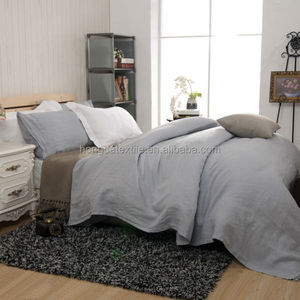 100% 法国亚麻床单，石洗纯亚麻床品四件套 - Product Image 4