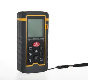 جهاز قياس المسافة بالليزر الرقمي بمدى 100 متر مع فقاعة تسوية - Product Image 1